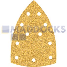 Genuine Original Robert Bosch Expert C470 Sandpaper for Multi Sanders 102 x 62 mm, 93 mm, G 40 10-pc