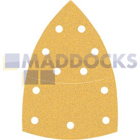 Genuine Original Robert Bosch Expert C470 Sandpaper for Multi Sanders 102 x 62 mm, 93 mm, G 80 10-pc