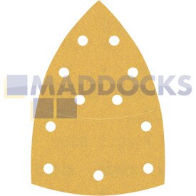 Genuine Original Robert Bosch Expert C470 Sandpaper for Multi Sanders 102 x 62 mm, 93 mm, G 180 10-pc