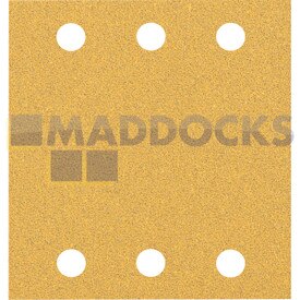 Genuine Original Robert Bosch Expert C470 Sandpaper for Orbital Sanders 115 x 107 mm, G 60 10-pc