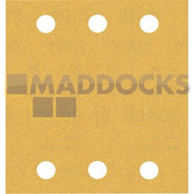 Genuine Original Robert Bosch Expert C470 Sandpaper for Orbital Sanders 115 x 107 mm, G 180 10-pc