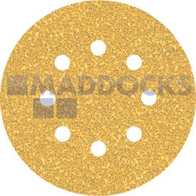 Genuine Original Robert Bosch Expert C470 Sandpaper for Random Orbital Sanders 125 mm, 8 holes, G 40 50-pc