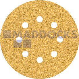 Genuine Original Robert Bosch Expert C470 Sandpaper for Random Orbital Sanders 125 mm, 8 holes, G 60 50-pc