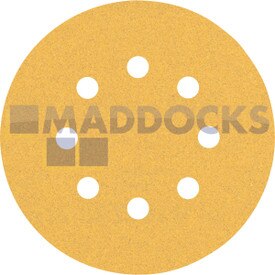 Genuine Original Robert Bosch Expert C470 Sandpaper for Random Orbital Sanders 125 mm, 8 holes, G 100 50-pc