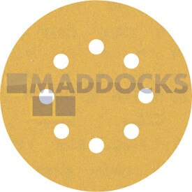Genuine Original Robert Bosch Expert C470 Sandpaper for Random Orbital Sanders 125 mm, 8 holes, G 180 50-pc