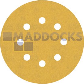 Genuine Original Robert Bosch Expert C470 Sandpaper for Random Orbital Sanders 125 mm, 8 holes, G 320 50-pc