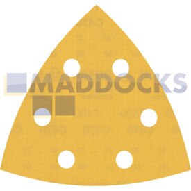 Genuine Original Robert Bosch Expert C470 Sandpaper for Delta Sanders 93 mm, G 400 50-pc