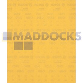 Genuine Original Robert Bosch Expert C470 Sandpaper Sheet for Handsanding 230 x 280 mm, G 400