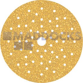 Genuine Original Robert Bosch Expert C470 Sandpaper for Random Orbital Sanders 150 mm, Multihole, G 40 5-pc