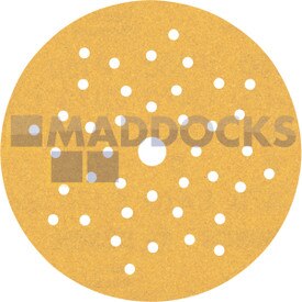 Genuine Original Robert Bosch Expert C470 Sandpaper for Random Orbital Sanders 125 mm, Multihole, G 150 50-pc