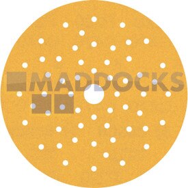 Genuine Original Robert Bosch Expert C470 Sandpaper for Random Orbital Sanders 150 mm, Multihole, G 220 50-pc