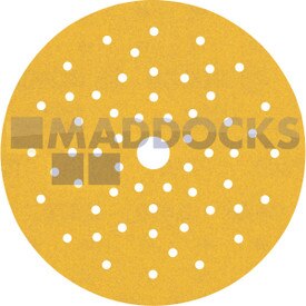 Genuine Original Robert Bosch Expert C470 Sandpaper for Random Orbital Sanders 150 mm, Multihole, G 240 50-pc