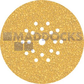 Genuine Original Robert Bosch Expert C470 Sandpaper for Random Orbital Sanders 225 mm, 19 holes, G 40 25-pc