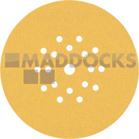Genuine Original Robert Bosch Expert C470 Sandpaper for Random Orbital Sanders 225 mm, 19 holes, G 120 25-pc