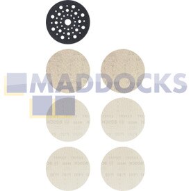 Genuine Original Robert Bosch Expert M480 Sanding Net Set 125 mm 7-pc