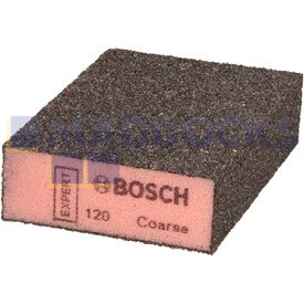 Genuine Original Robert Bosch Expert Hand Sanding Foam, Std, Coarse, 20-pc