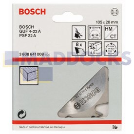 Genuine Original Robert Bosch Slot cutter 105x20-8