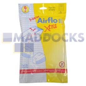 No Longer Available. Order 46-VB-689H [Compatible Airflo AF689X for 'Nilfisk Power Series & Allergy Plus' SMS Bags (Pack of 5)]