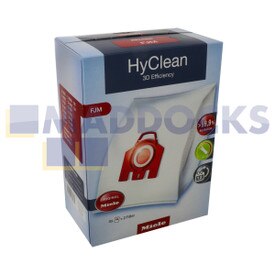 No Longer Available. Order 46-VB-375H3D [Genuine Original Miele Hyclean 3D FJM Series SMS Bags & Filter Set (Pack of 4+2)]