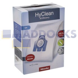 No Longer Available. Order 46-VB-376H3D [Genuine Original Miele Hyclean 3D GN Series SMS Bags & Filter Set (Pack of 4+2)]