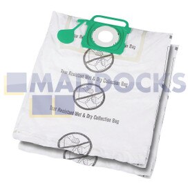 No Longer Available. Order 46-TT-08 [Genuine Original Titan Shopvac 20L, 30L 40L; Stanley Fatmax Wet and Dry Series Vacuum Cleaner Filter Bags (Pack of 2)]