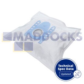 Compatible VB351H20 for Bosch Siemens 'Type D,E,F,G,H' Activa, Alpha, Kids & Fun, Super VS Series SMS Bags & Filter Kit (Pack of 20+5)