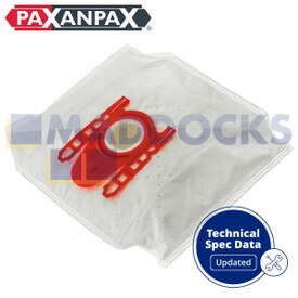 Compatible VB351H4RP for Bosch Siemens 'Type D,E,F,G,H' Activa, Alpha, Kids & Fun, Super VS Series SMS Bags & Filter Kit (Pack of 4+1)