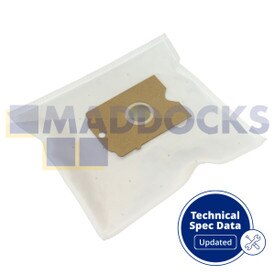 Compatible VB355 for Bosch Siemens 'Type K' Arriva, Super SX Series SMS Bags (Pack of 10)