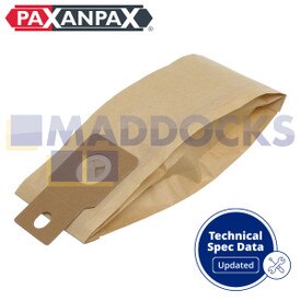 Compatible VB453 for Panasonic 'U2E/U20E/U20AB' MCE, MCUG300, Icon Upright Series Paper Bags (Pack of 5)