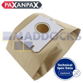 Compatible VB459 for Philips Expression, Mobilo, Sydney Series Paper Bags (Pack of 5)