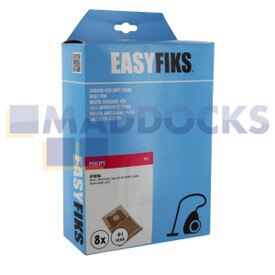 Compatible VB466 for Philips Triathlon, Athena Series Paper Bags & Filter Kit (Pack of 8+1)