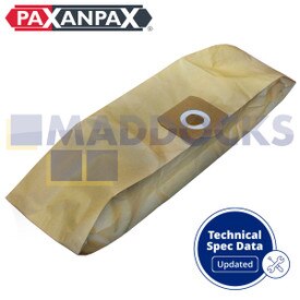 Compatible VB470 for Rowenta 'ZR81' Bully, RU01-15; Goblin Wizard; Truvox Valet Aqua VA40 Series Paper Bags (Pack of 5)