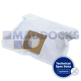 Compatible VB488 for Makita DVC260Z, DVC261ZX15, DVC265ZXU Type SMS Bags (Pack of 10)
