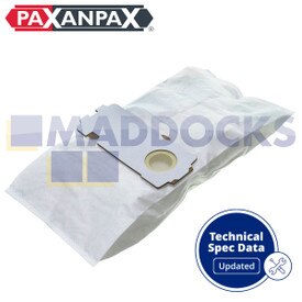 Compatible VB491 for Festool CT MINI, CT MIDI-2 Type Dust Extractor SMS Bags (Pack of 5)