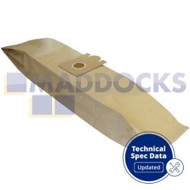 Compatible VB688T for Nilfisk Viking D10, GD110 Series Paper Bags (Pack of 10)