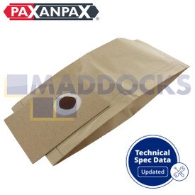 Compatible VB817 for Electrolux 'E82/E82N' Highlight Z2905, Powerlite Z2250, The Boss Z2270, Enviro Vac Z2952A Series Paper Bags (Pack of 5)
