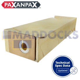 Compatible VB818 for Nilfisk GU355, GU455, Advance Spectrum, Clarke CarpetMaster Series Paper Bags (Pack of 5)