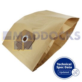 Compatible VB824T for Taski Vento 15 Type Paper Bags (Pack of 10)