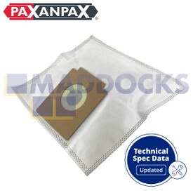Compatible VB840 for Zanussi ZAN3002 Compact Power; Electrolux Listo Z2100-Z2077; Vax Mojo Type SMS Bags & Filter Kit (Pack of 5+1)