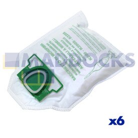No Longer Available. Discontinued [Compatible VB843 for Vorwerk, Kobold, Folletto VK200 Microfiber Bags (Pack of 6)]
