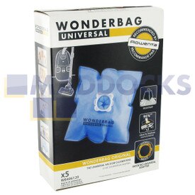 Genuine Original Wonderbag Classic Type Universal 6L SMS Microfibre Vacuum Cleaner Bags (Pack of 5)