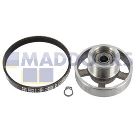 Genuine Original Beko DRVS73W, DRVT71W Type Jockey Pulley & Belt Kit (5PHE226)