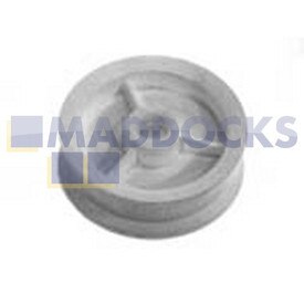 Compatible for Bauknecht TRA, TRK; Philips-Whirlpool AMB AWG Series White Plastic Jockey Pulley