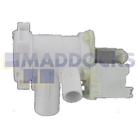 Genuine Original BSH Bosch, Siemens WK, WKD Series Washing Machine Drain Pump Base & Filter Housing Assembly