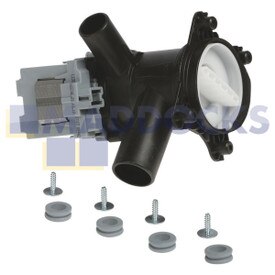 Genuine Original BSH Bosch WFLI, WFX, WFXI; Neff W5320, W5340; Siemens WIQ1434, WXLI, WXLS162 Series Drain Pump Base & Filter Housing Assembly