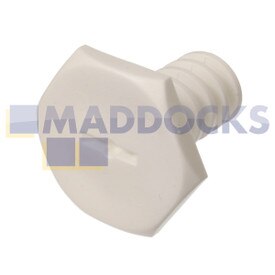 Genuine Original Ariston, Hotpoint, Indesit Fridge & Freezer Multi-Model Fitting White Plastic Adjustable Foot Leg