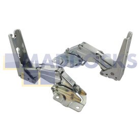 No Longer Available. Order 53-EL-50 and 53-EL-51 [Compatible for Beko BZ30, BL20; Leisure LL460; Flavel FZU190, FLU150; Belling BE813, BE814; Lamona HJA6131, HJA6302, HJA6312, HJA6403, 6132, LAM6400; New World NW802LA, NW802FZ Type Lower & Upper Door Hinge Kit] 