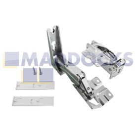 Genuine Original BSH Group: Bosch, Neff, Siemens Multi Model Fitting Lower & Upper Door Hinge Set (3702 5.0 / 3703 5.0 & 3306 5.0 / 3307 5.0)