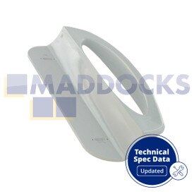 Compatible for AEG, Brandt, Electrolux, Frigidaire, Tricity Bendix, Zanker, Zanussi Multi-Model Fitting White Plastic Fridge Grab Door Handle