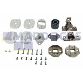 Genuine Original Indesit Hotpoint BHWD, BWD, BWM, BHWM Series Cupboard Door Washing Machine Installation Hinge Kit (20121)